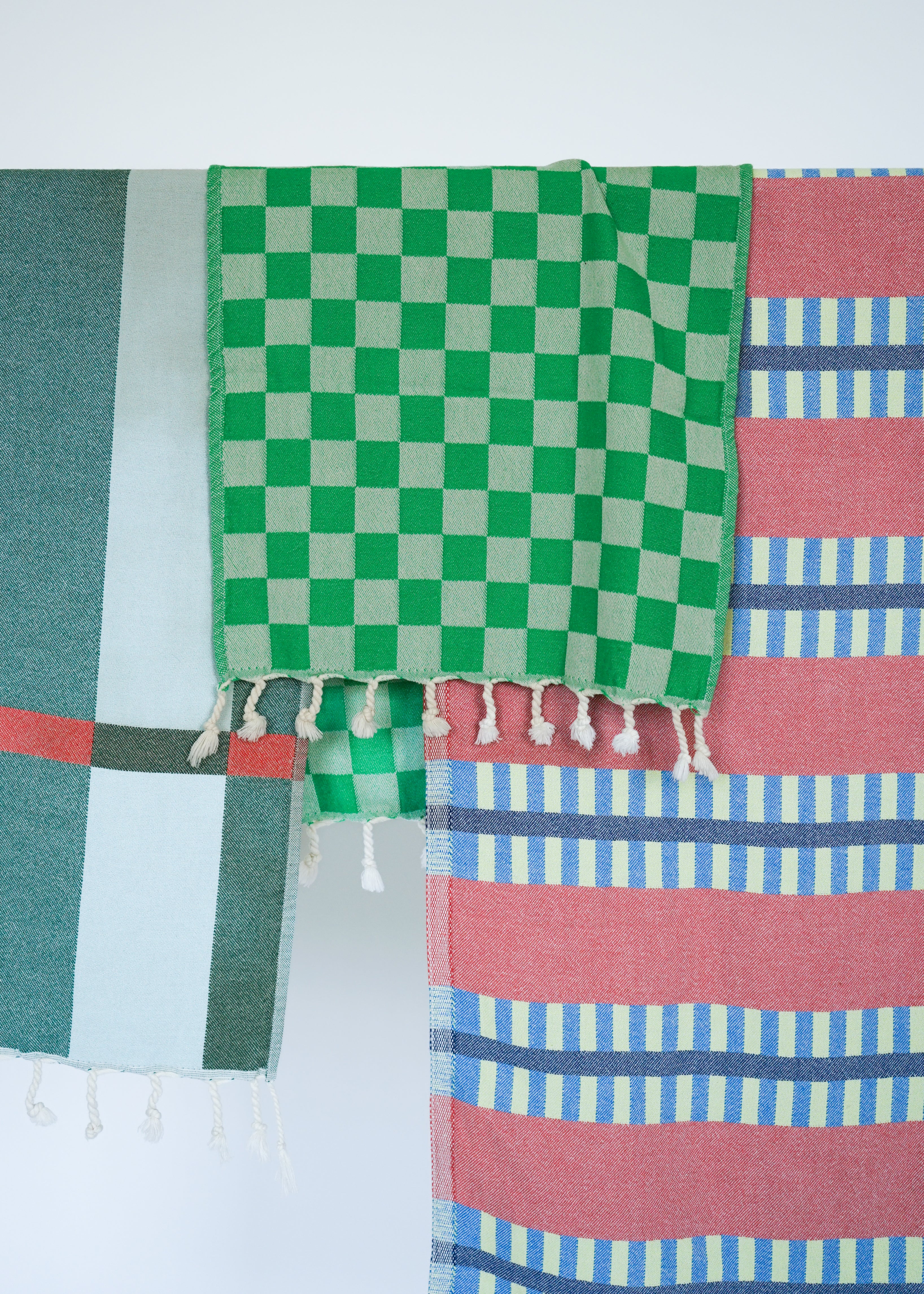 CHECK TURKISH TOWEL / GRASS - Image 4
