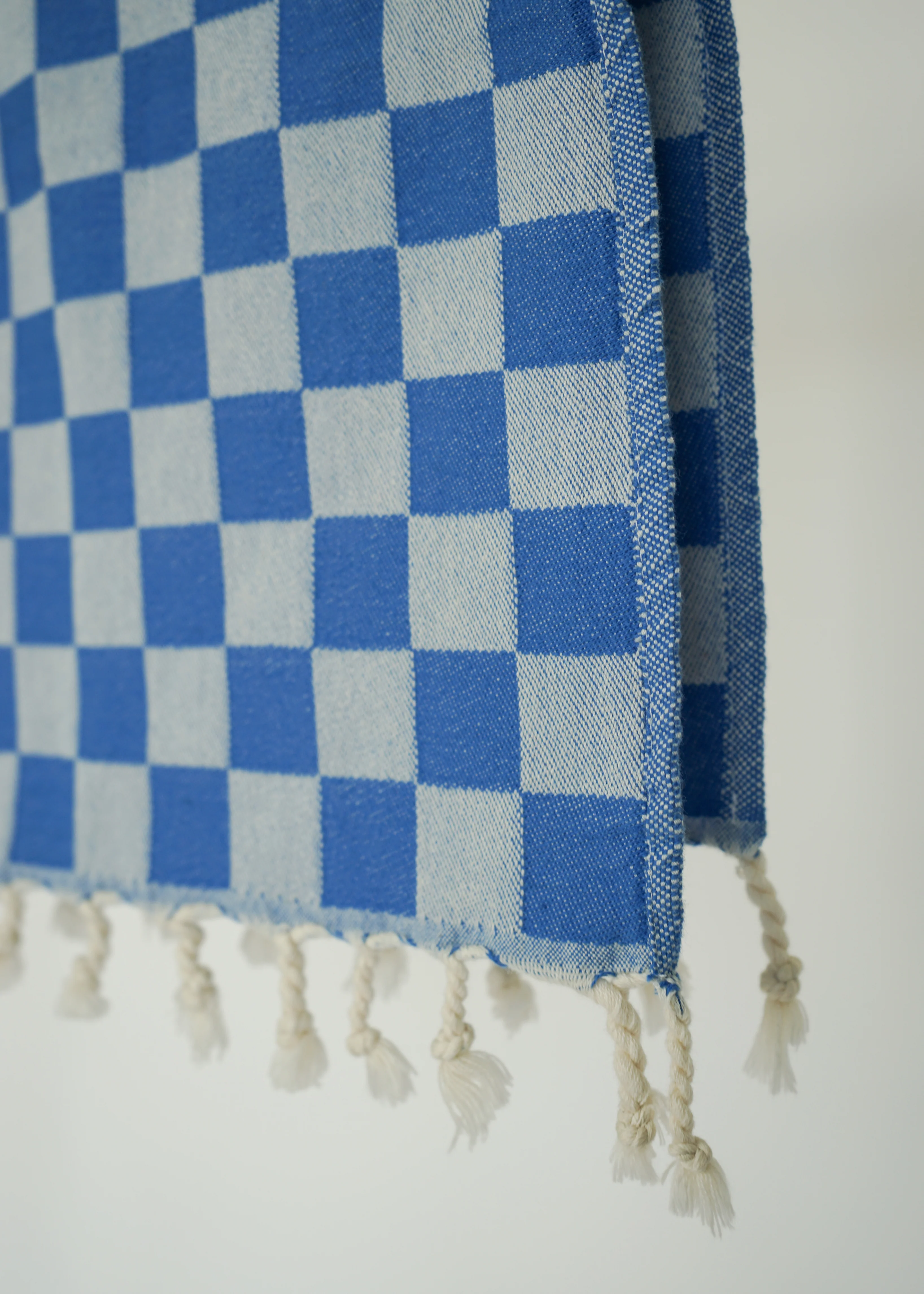 CHECK TURKISH TOWEL / LAKE - Image 4