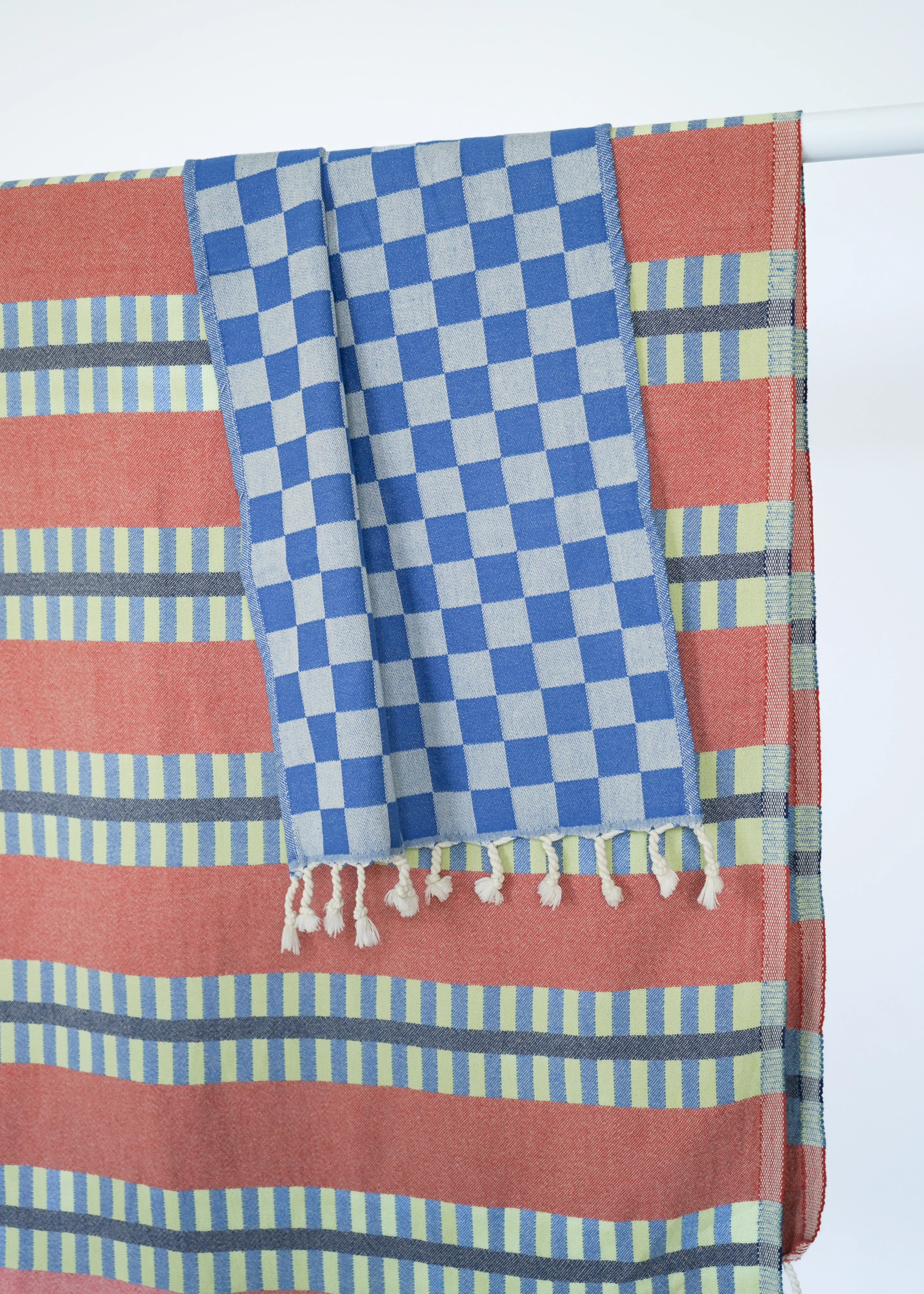 CHECK TURKISH TOWEL / LAKE - Image 6