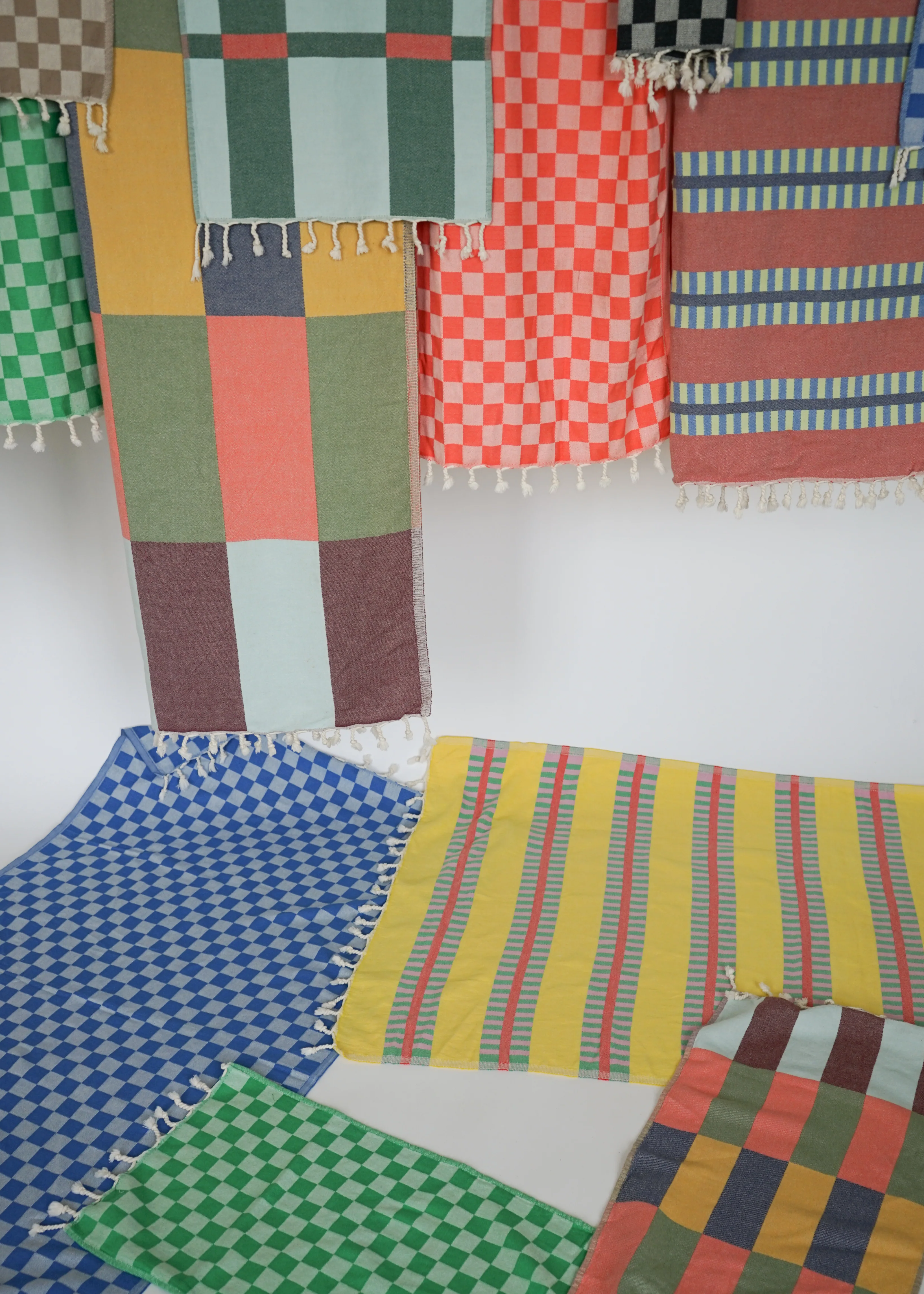 CHECK TURKISH TOWEL / LAKE - Image 7