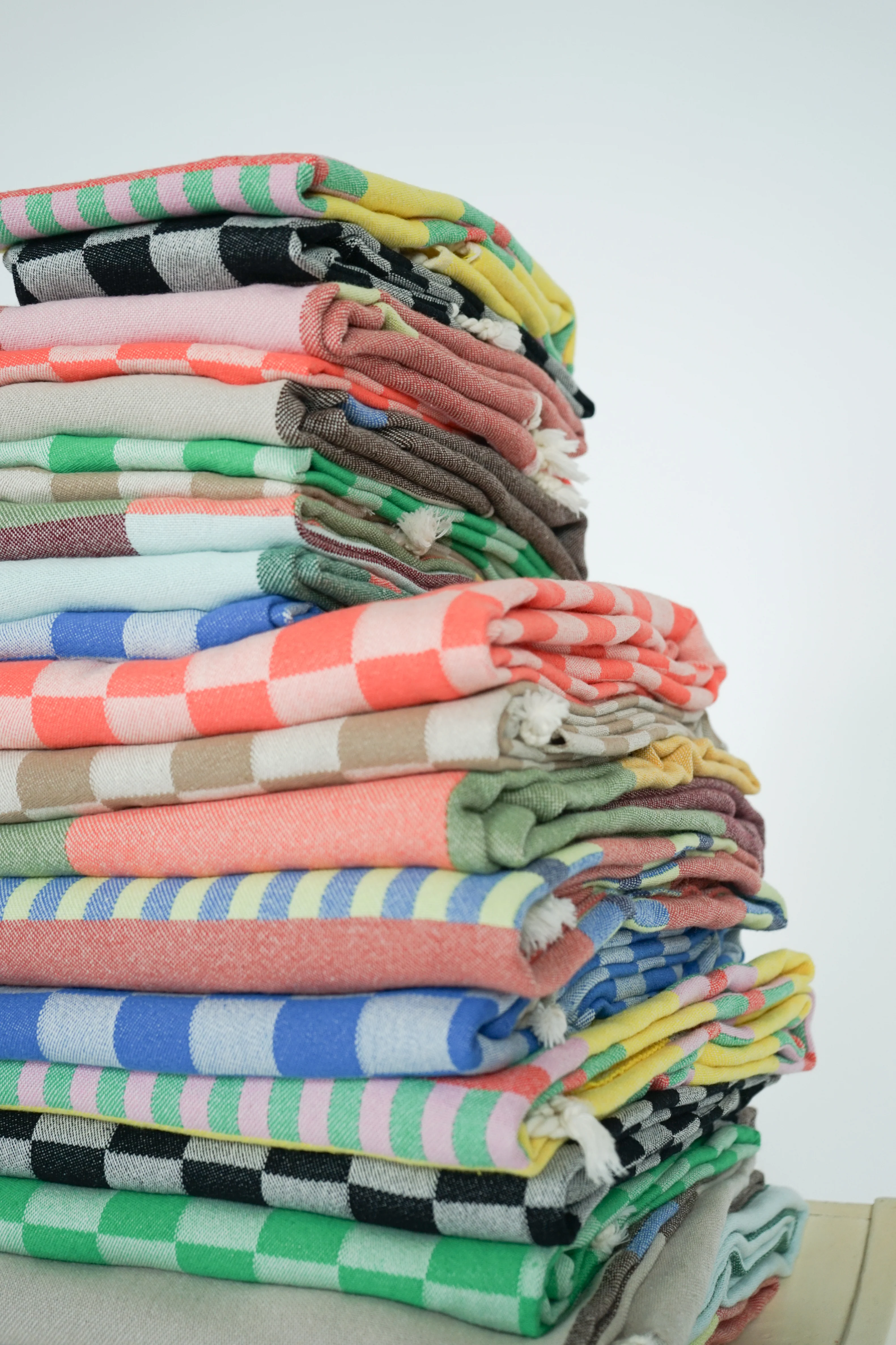 CHECK TURKISH TOWEL / LAKE - Image 9