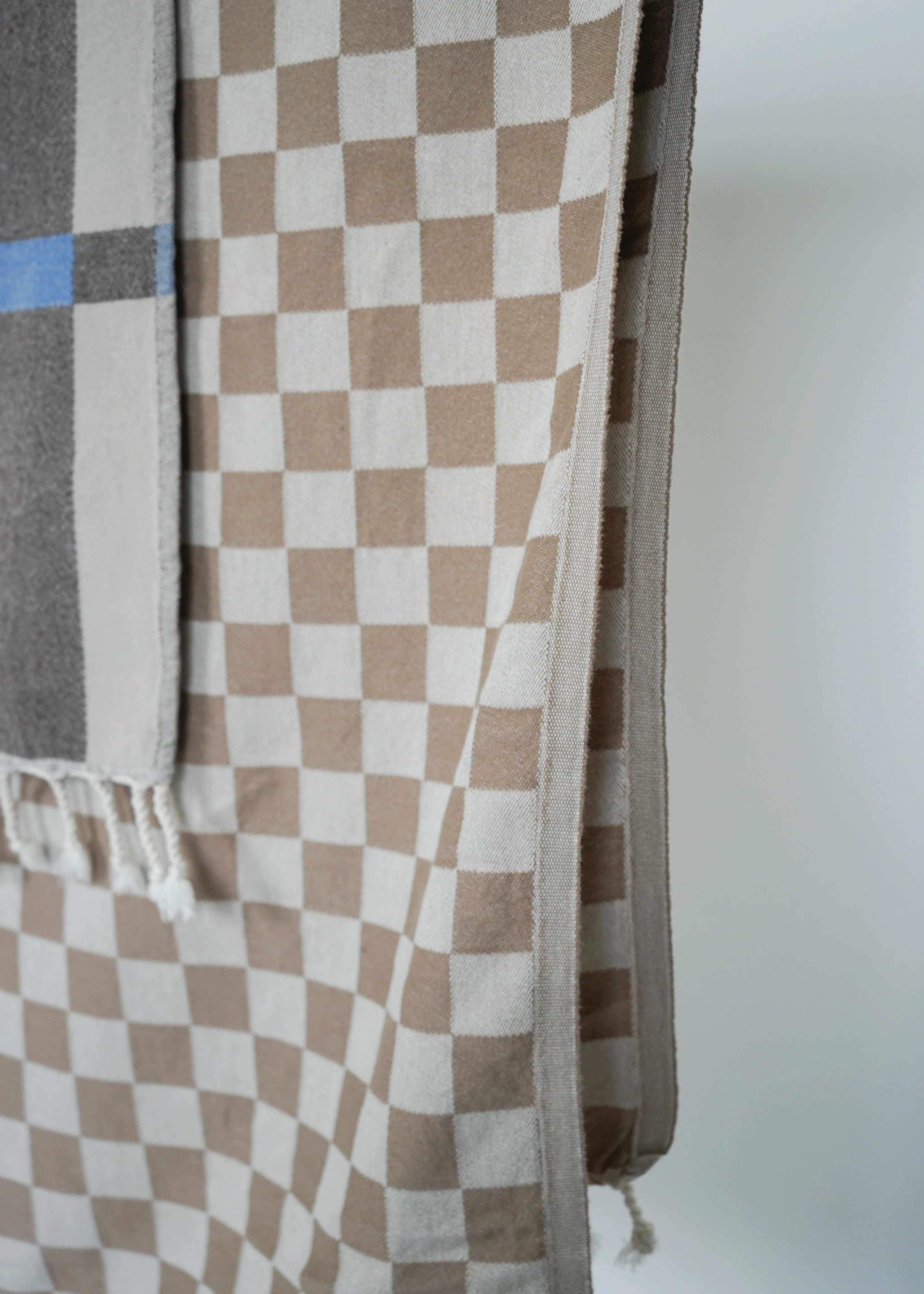 CHECK TURKISH TOWEL / OAT - Image 3