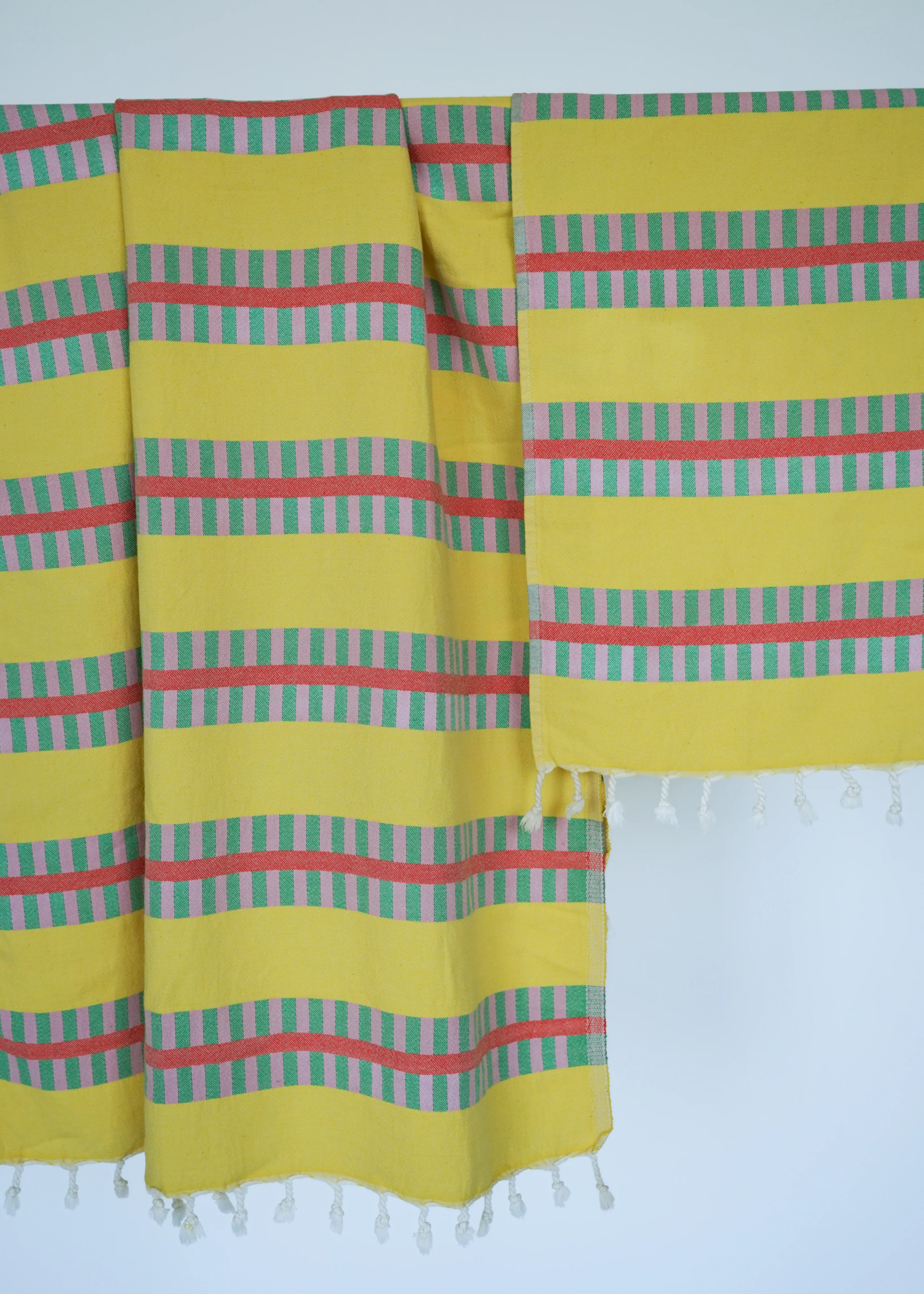 LATTICE TURKISH TOWEL / LEMON SQUEEZE - Image 3