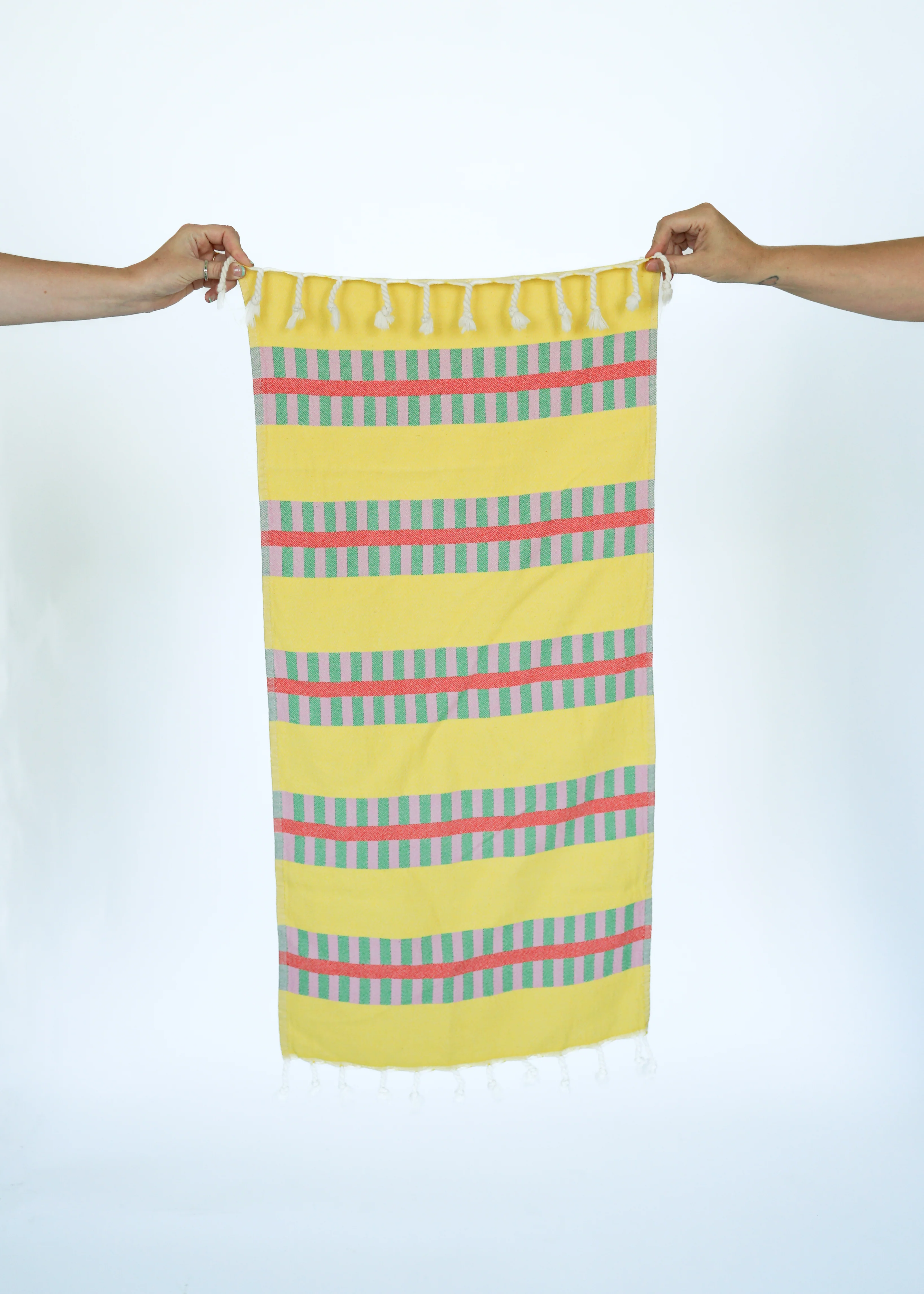 LATTICE TURKISH TOWEL / LEMON SQUEEZE - Image 5