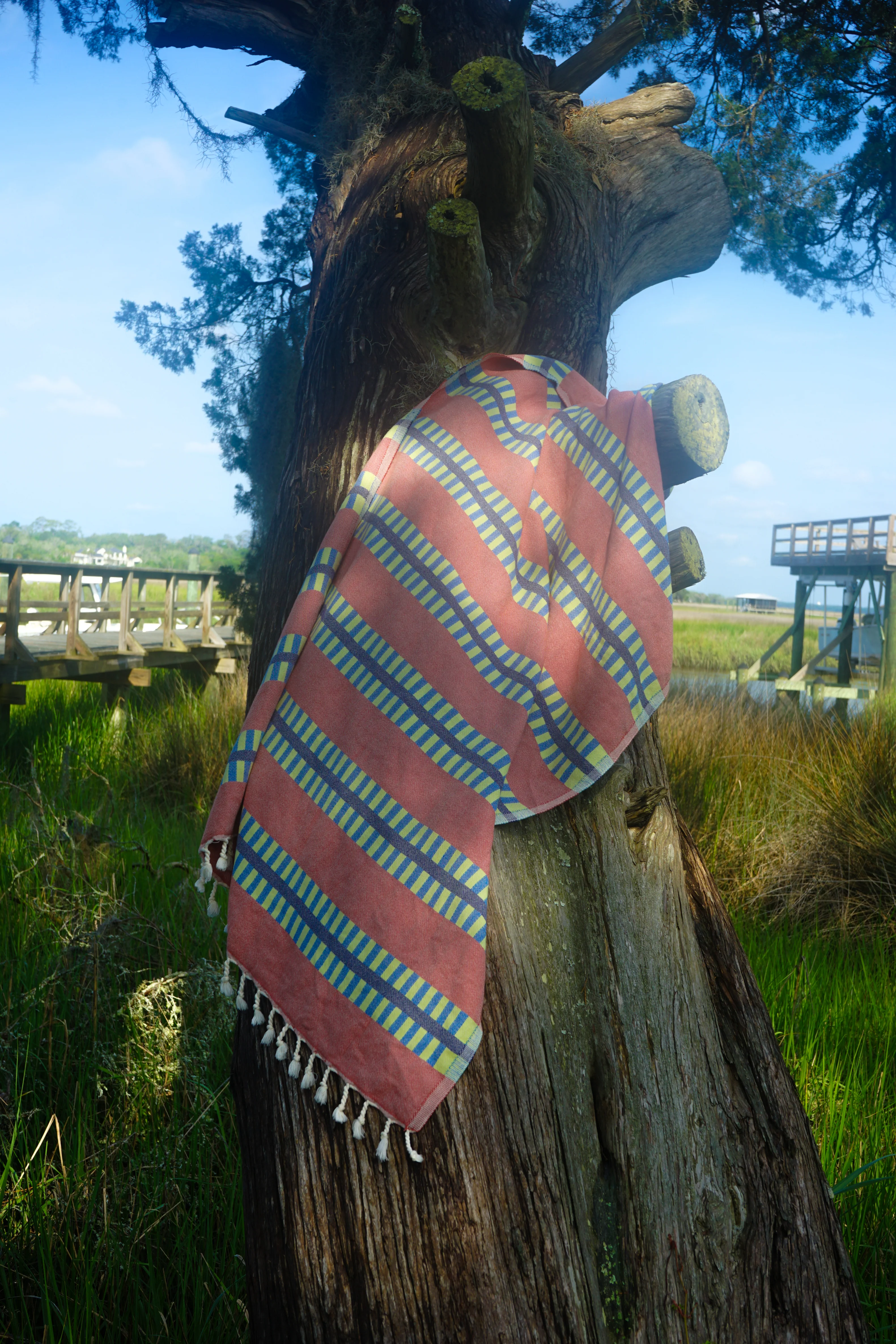 LATTICE TURKISH TOWEL / RUM PUNCH - Image 10