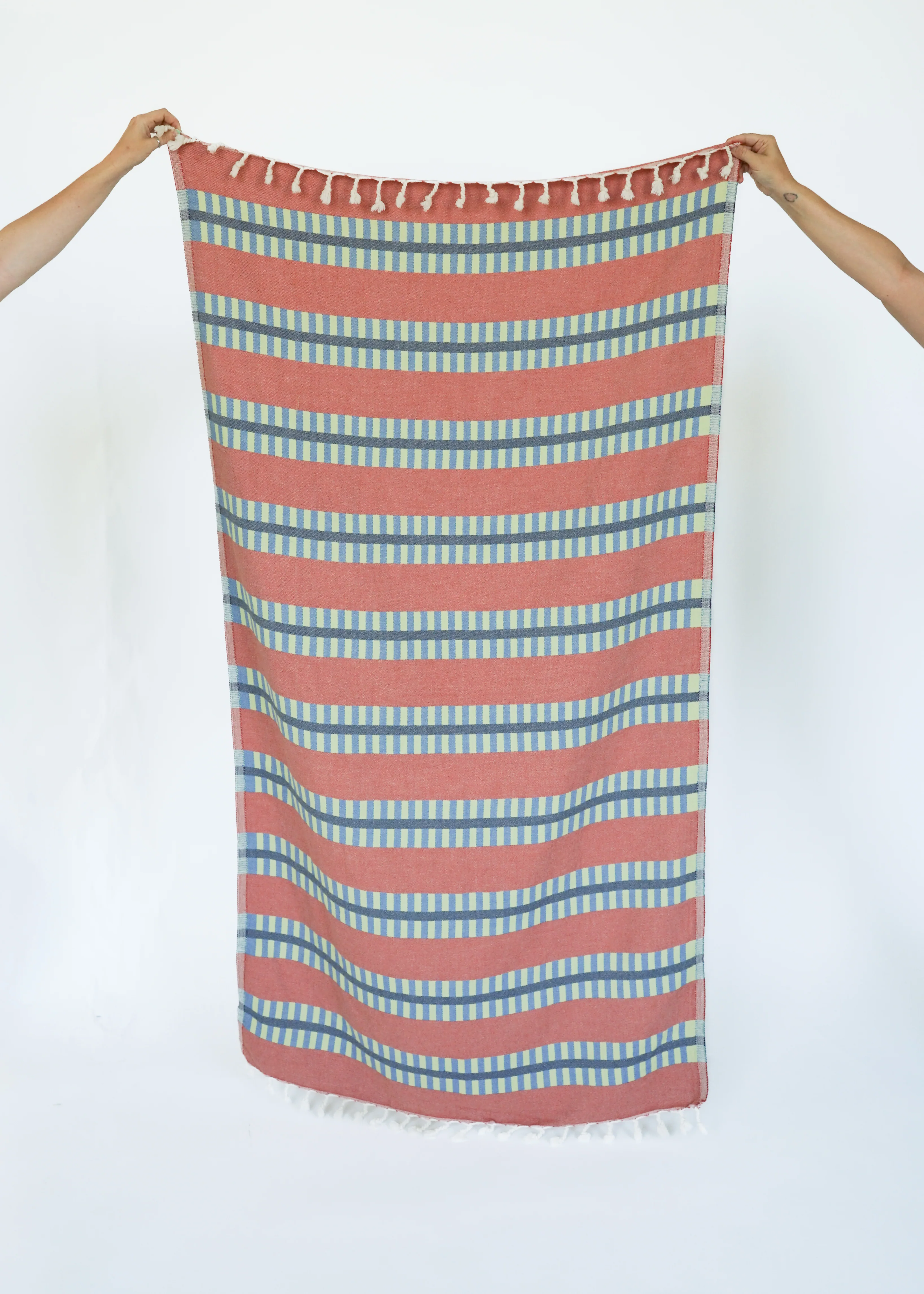 LATTICE TURKISH TOWEL / RUM PUNCH - Image 3