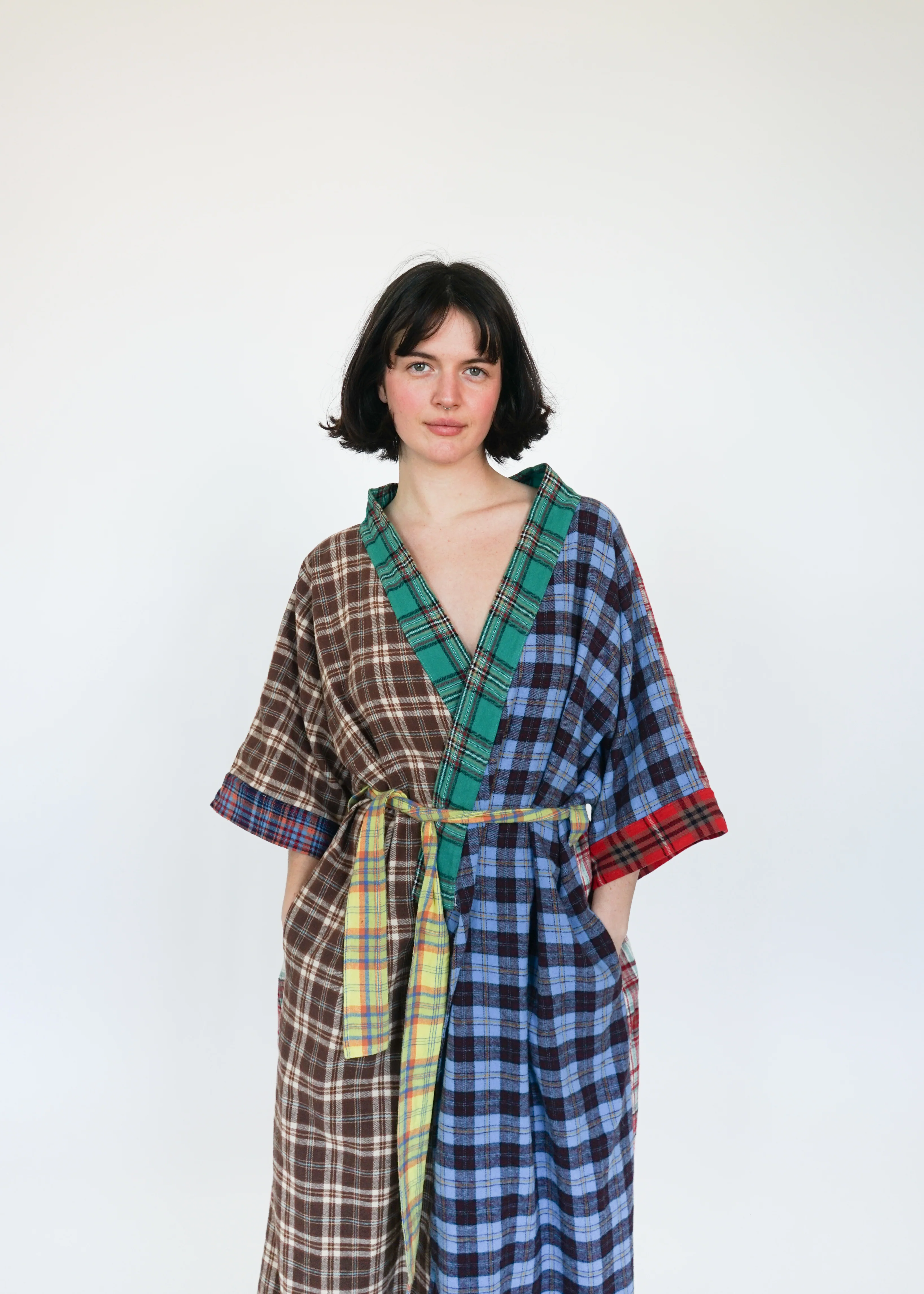 FLANNEL ROBE / DAD PLAID - Image 10