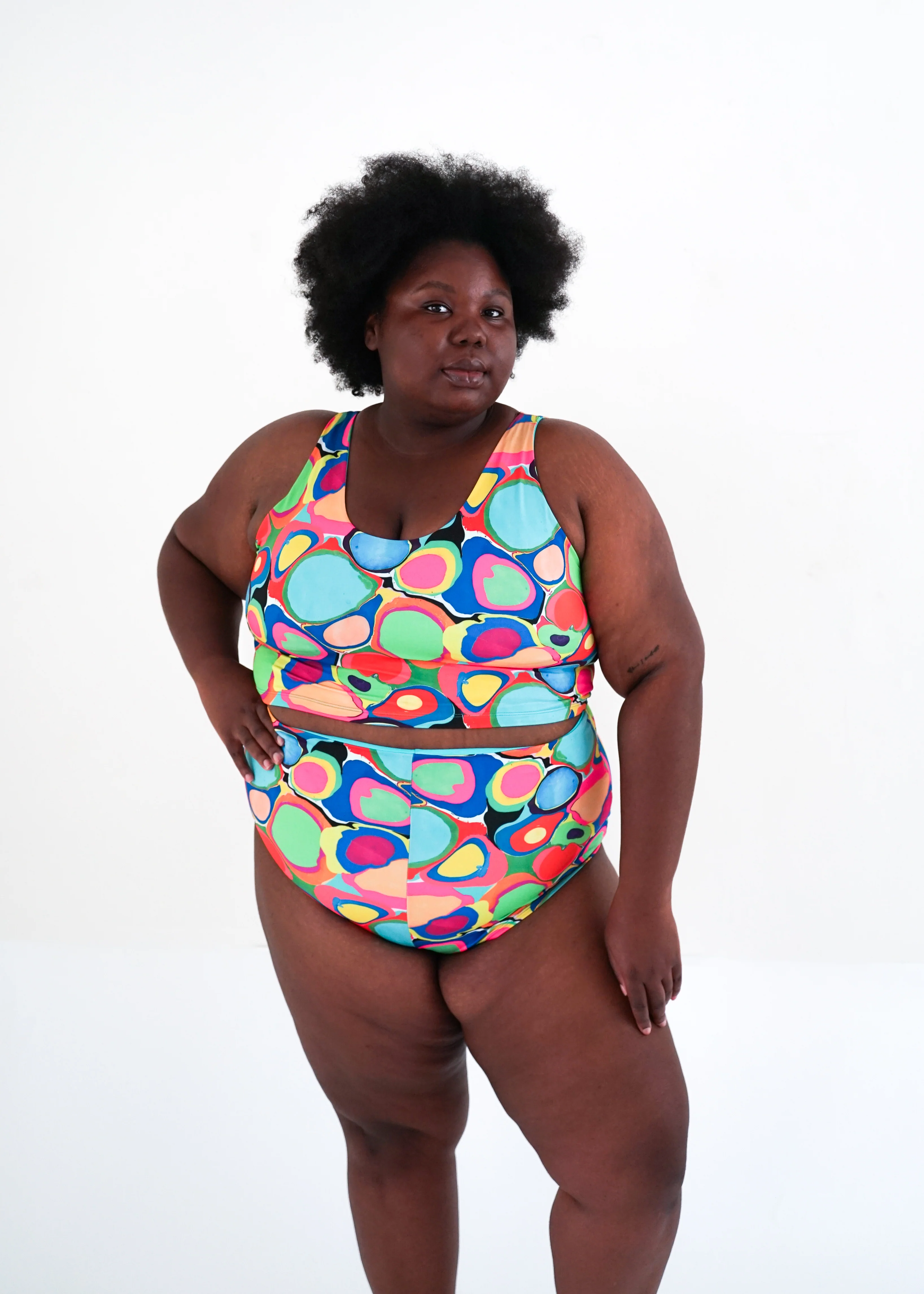 SWIM BRITCHES / MARBLE - Image 3